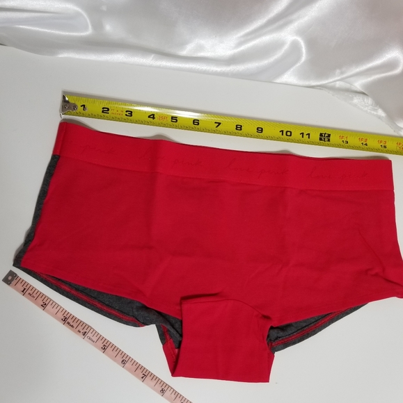 PINK Victoria's Secret Foil Bling Boyshort Panty Extra Large New - Picture 12 of 12